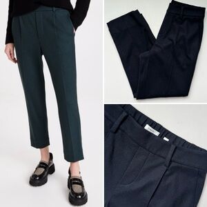 Vince Wool Blend Pleated Pull-On Pants